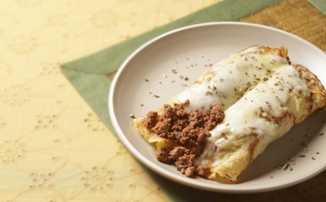 Crepes gratinadas